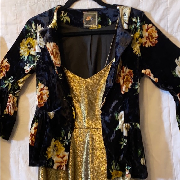 Amaryllis Jackets & Blazers - Amaryllis Velvet Bolero Jacket